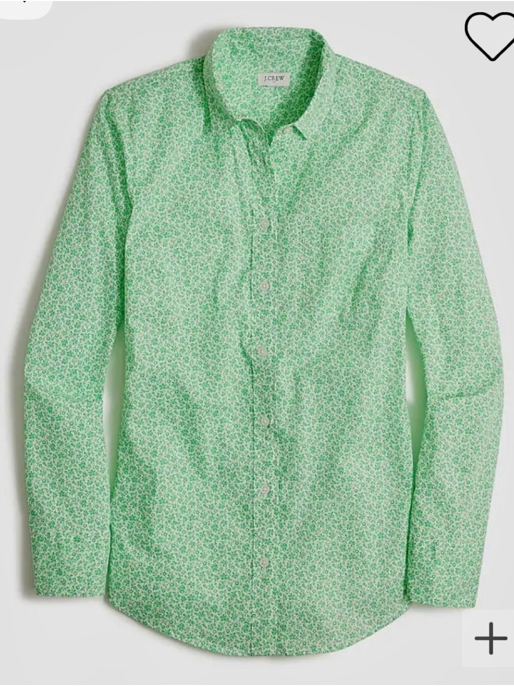 J. Crew lightweight cotton button up in signature fit